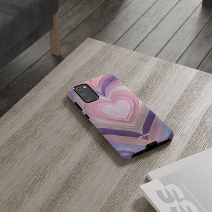 Impressionistic Heart Layers - Samsung Case