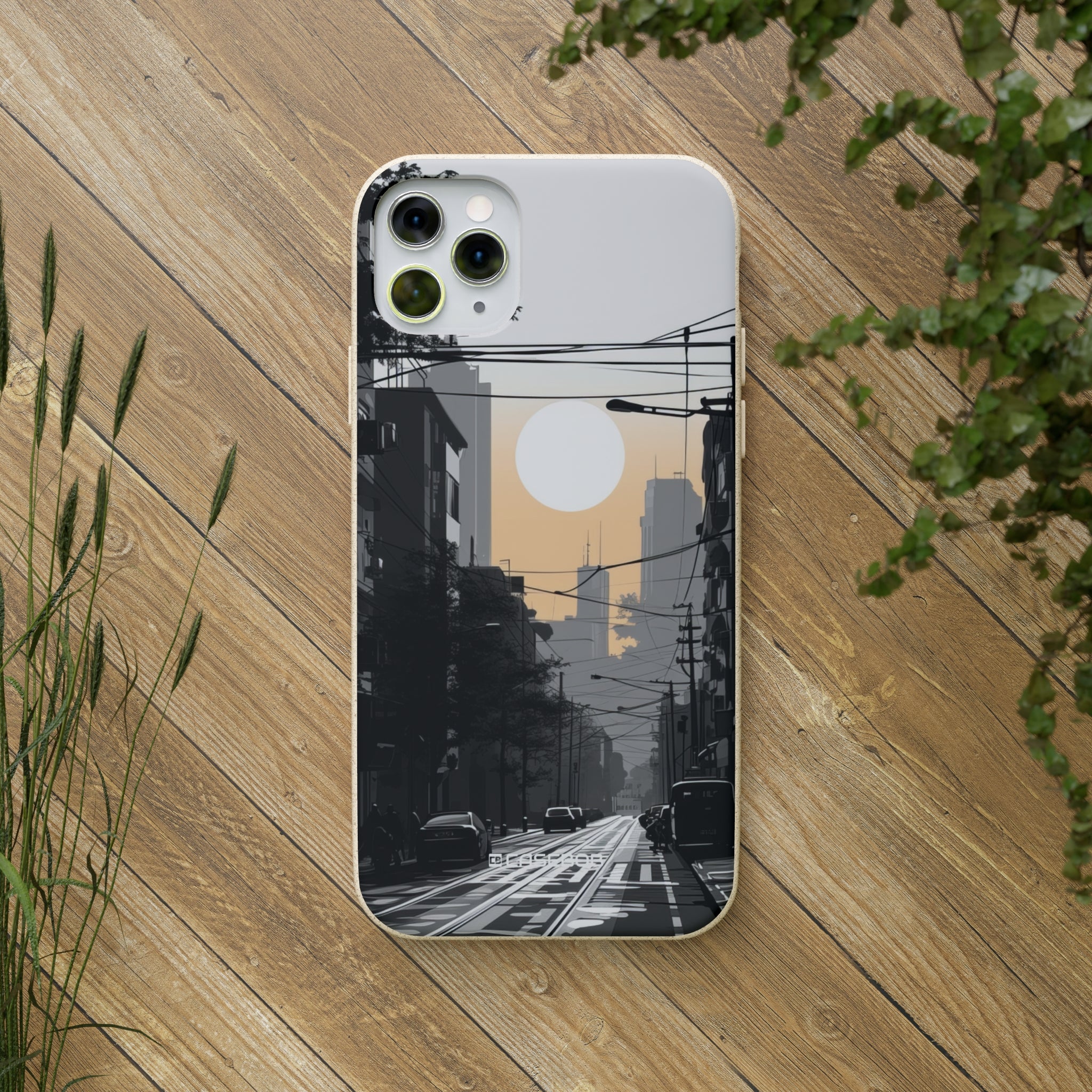 Urban Serenity Glow | Biodegradable Phone Case