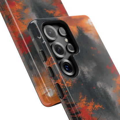 Montagne Nebbia Cremisi Samsung S25 - Tough