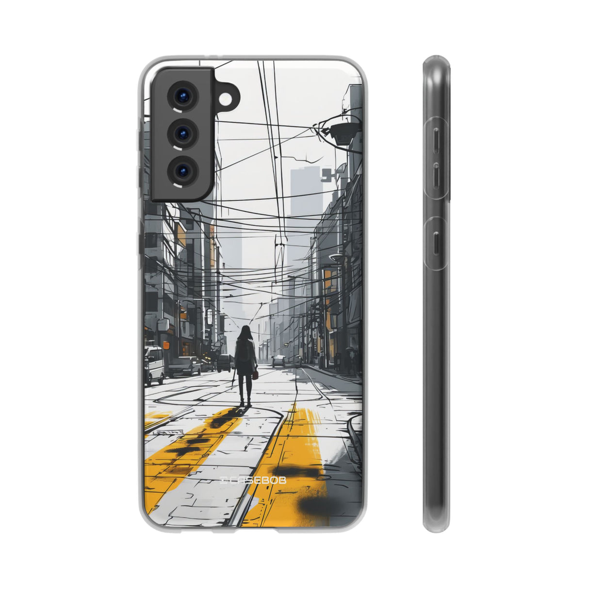 Urban Solitude | Flexible Phone Case for Samsung Galaxy