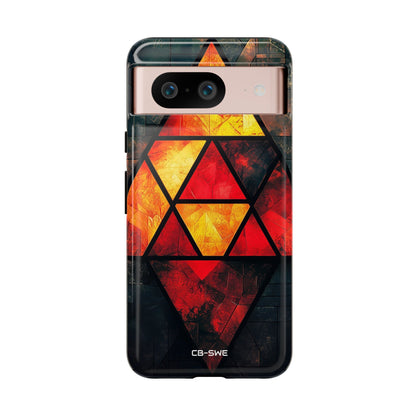 Triangles Illuminate Warmth - Google Pixel Case
