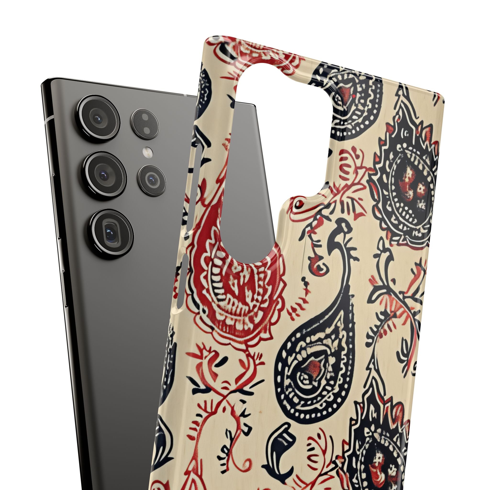 Vintage Paisley Elegance Samsung S23 - Slim Phone Case