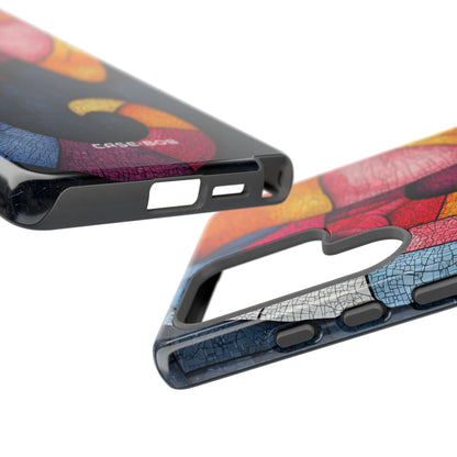 Elephant Mosaic Samsung S25 Ultra Case - Tough