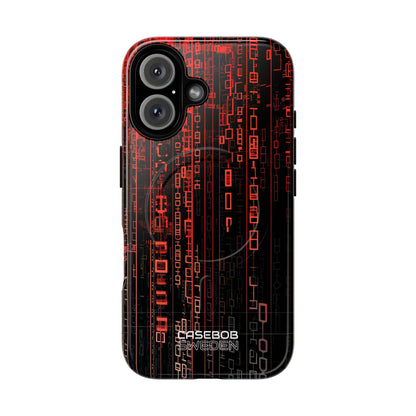 Neon Circuit Dreams iPhone 16 - Tough+
