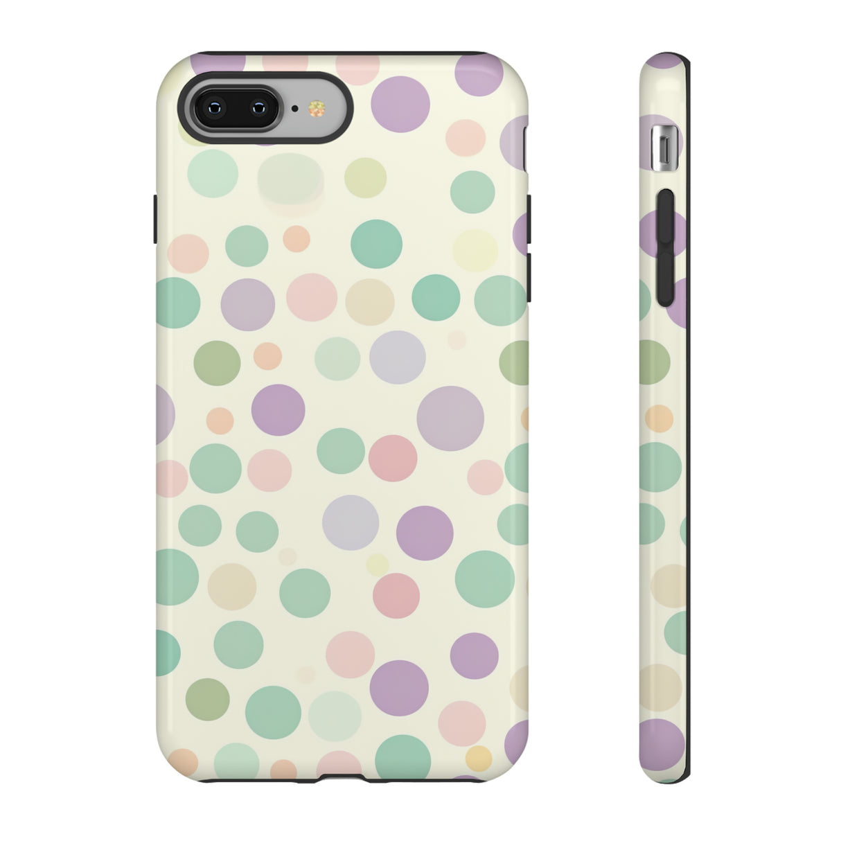 Polka Dot Pastel Harmony - Schutzhülle fürs Handy