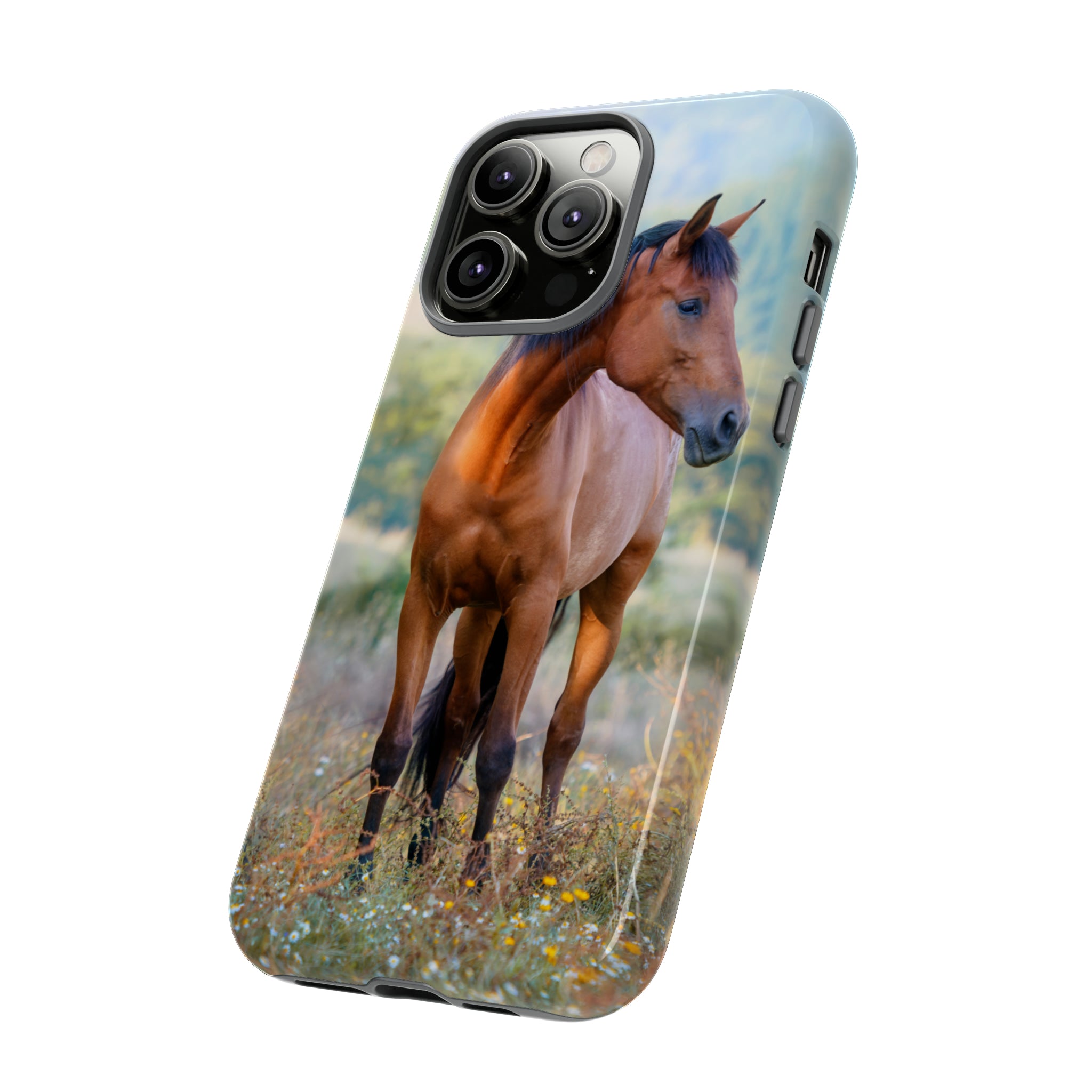 Chestnut Thoroughbred - Protective Phone Case