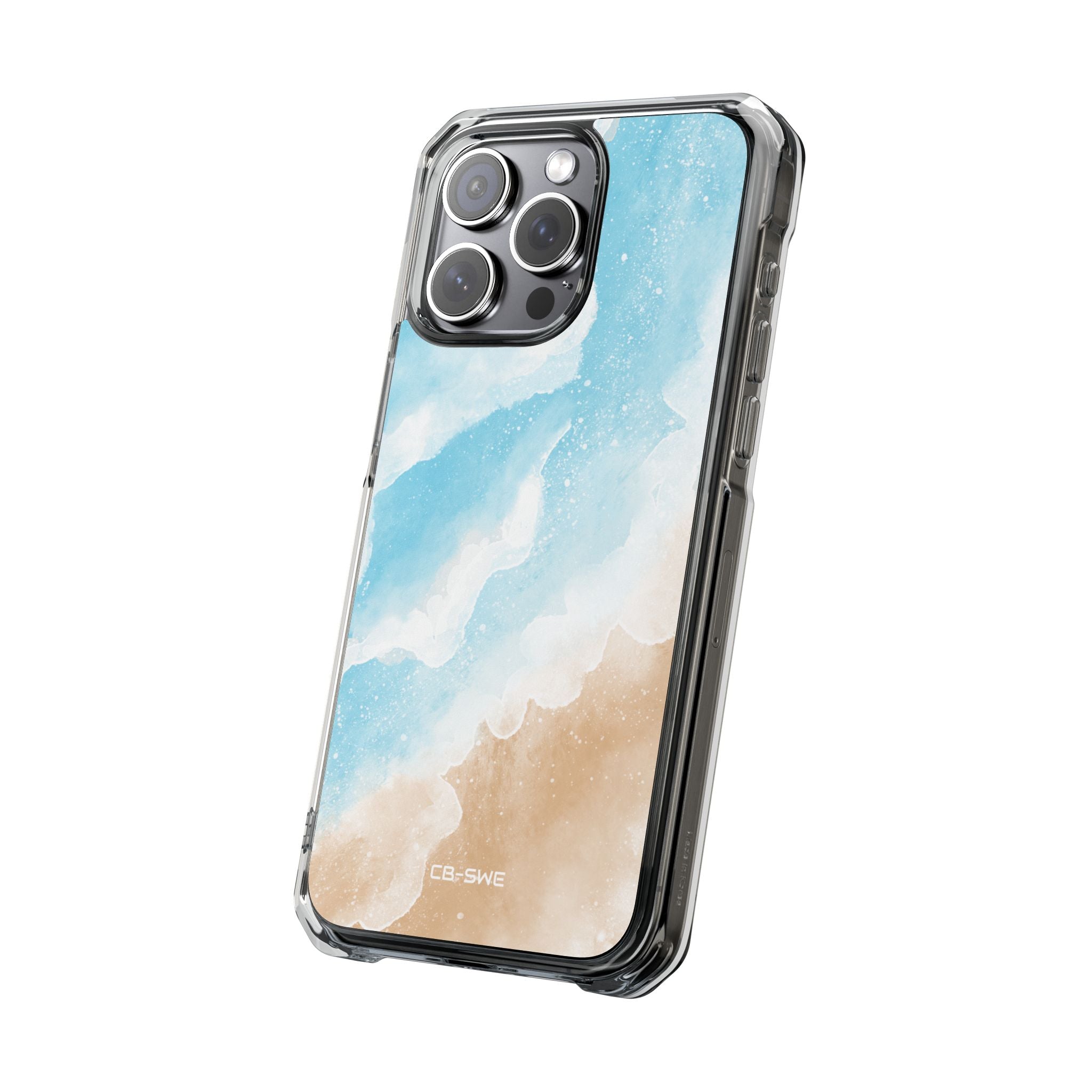 Serene Coastal Whispers iPhone Case - Impact