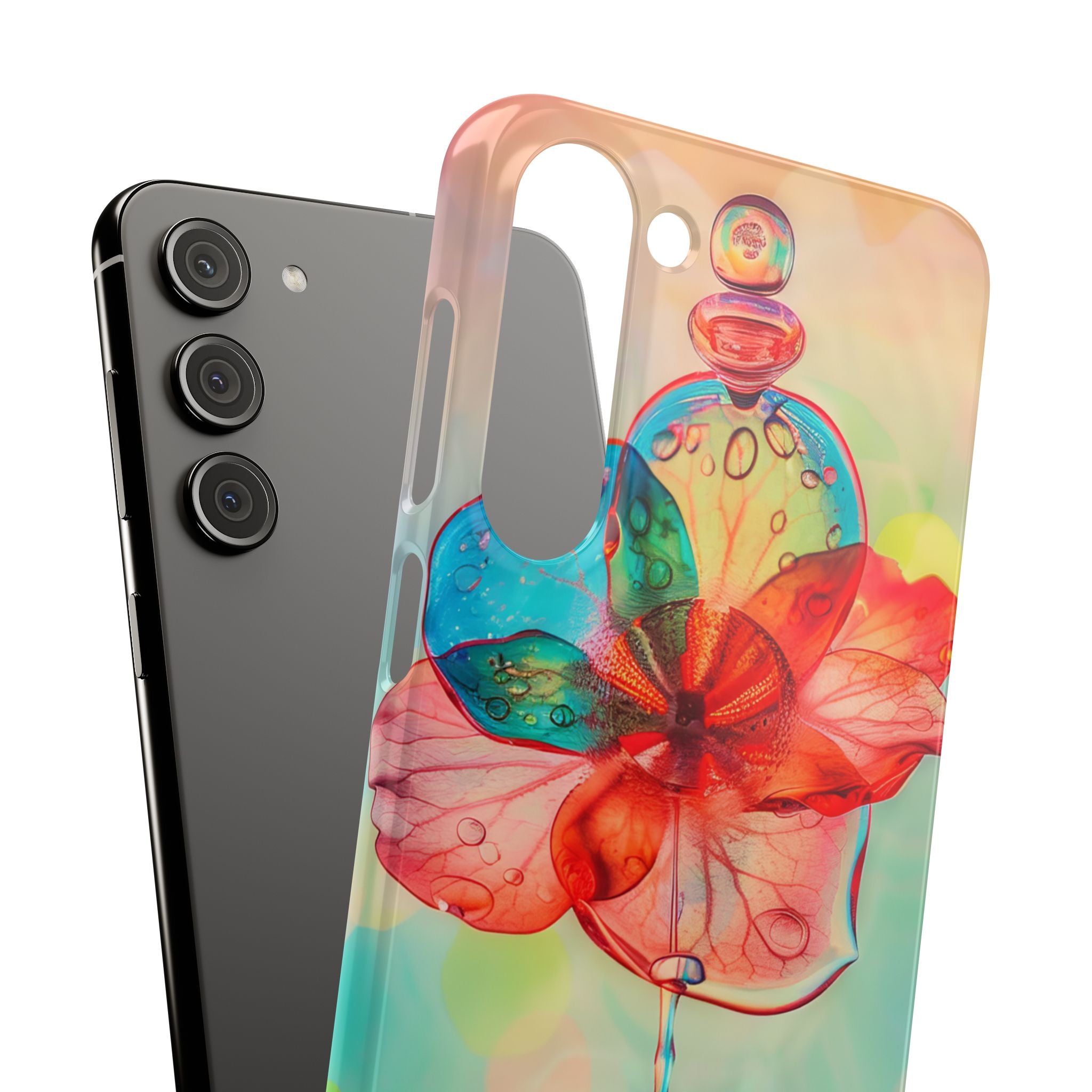 Ethereal Glass Flower Samsung S23 - Slim Phone Case