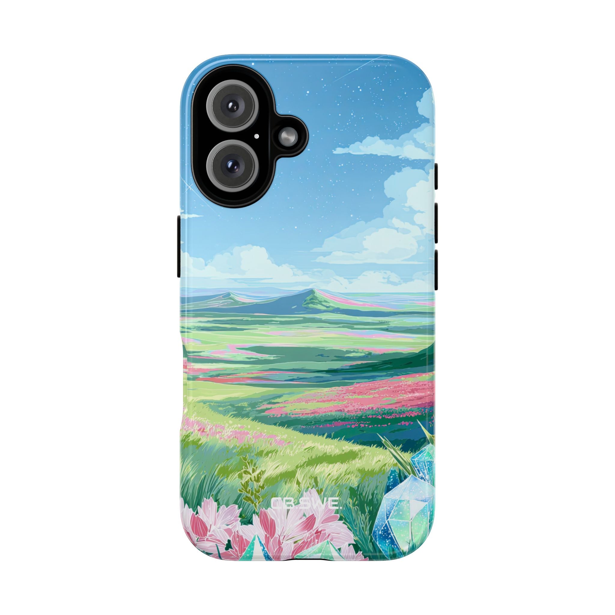 Serene Crystal Landscape iPhone 16 - Tough