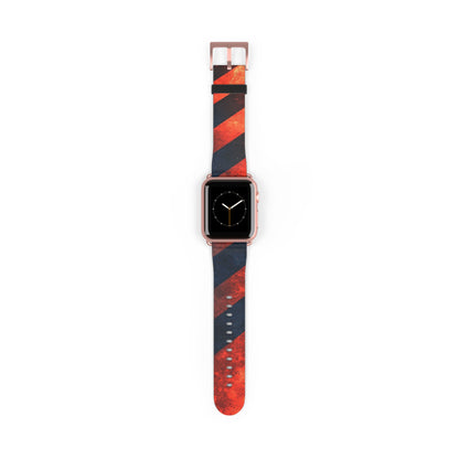 Diagonal Stripes Blaze - Watch Band