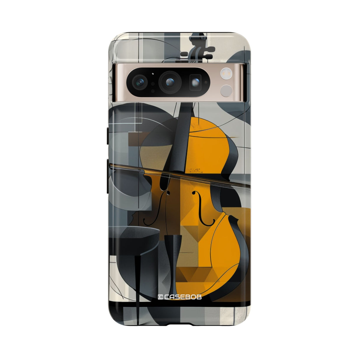 Abstract Elegance: Cello Harmony - for Google Pixel 8