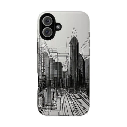 Urban Line Maze iPhone 16 - Tough+