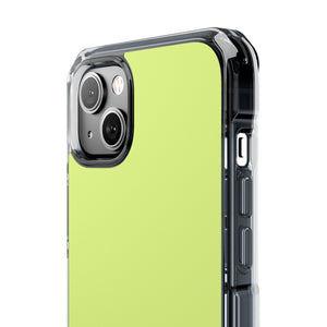 Mindaro Green | Handyhülle für iPhone (Clear Impact Case – magnetisch) 