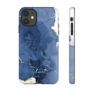 Timeless Blue Watercolor - Protective Phone Case