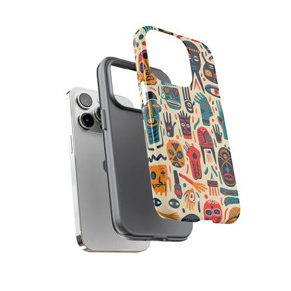 Vivid Faces iPhone 14 Pro Case - Tough