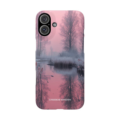 Pink Serenity Case - Slim iPhone 16 Phone Case