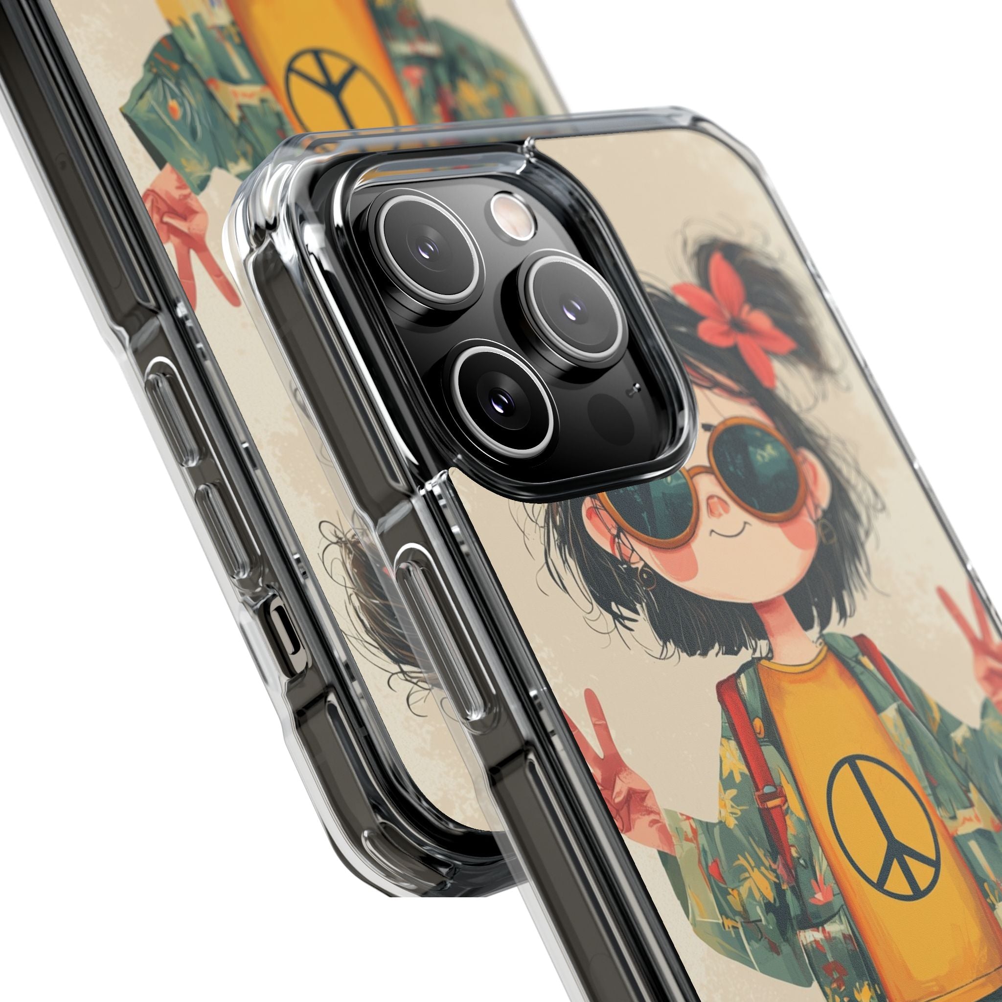 Peace Pigtails iPhone 14 Pro Max Case - Impact