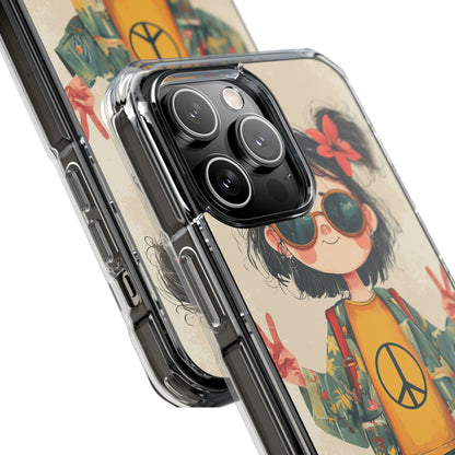 Peace Pigtails iPhone 14 Pro Max Case - Impact