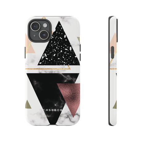 Rose Gold Triangles - Protective Phone Case