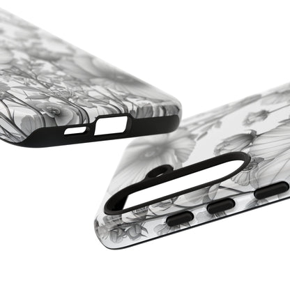 Vintage Floral Etching Samsung S24 - Tough