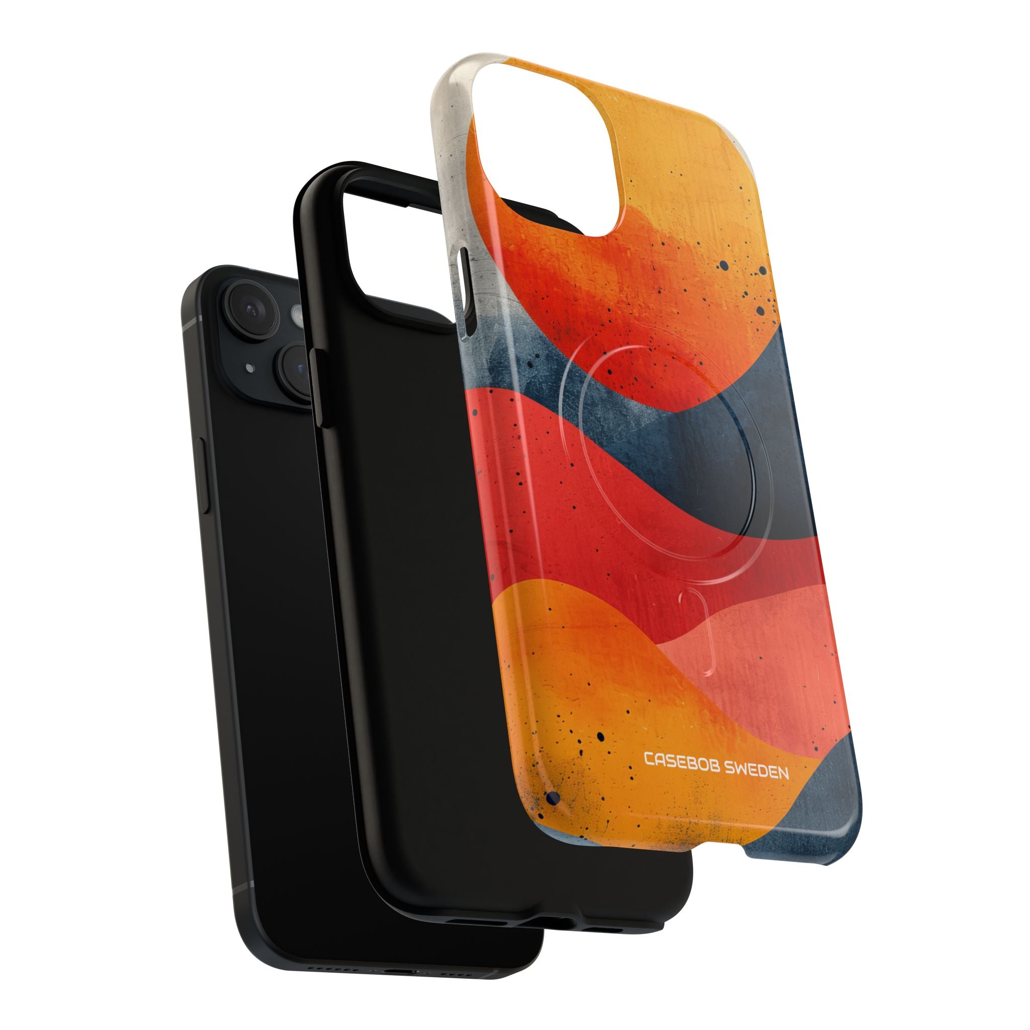 Sunburst Waves - Tough + MagSafe® iPhone 15 Phone Case