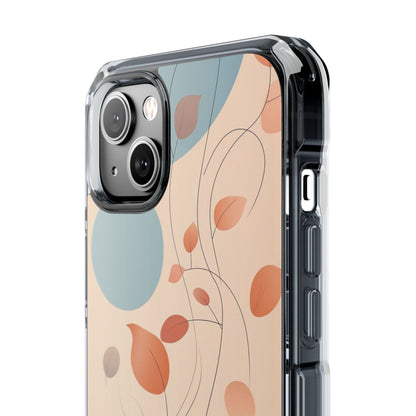 Gentle Leaves Drift iPhone Case - Impact