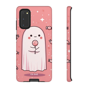Cute Ghost Holds Candy - Samsung Case