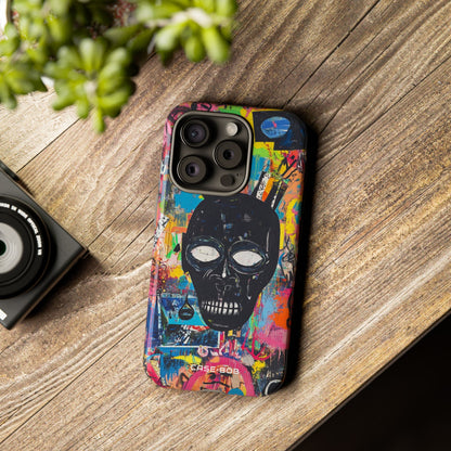 Skull Vortex iPhone 15 Pro Case - Tough