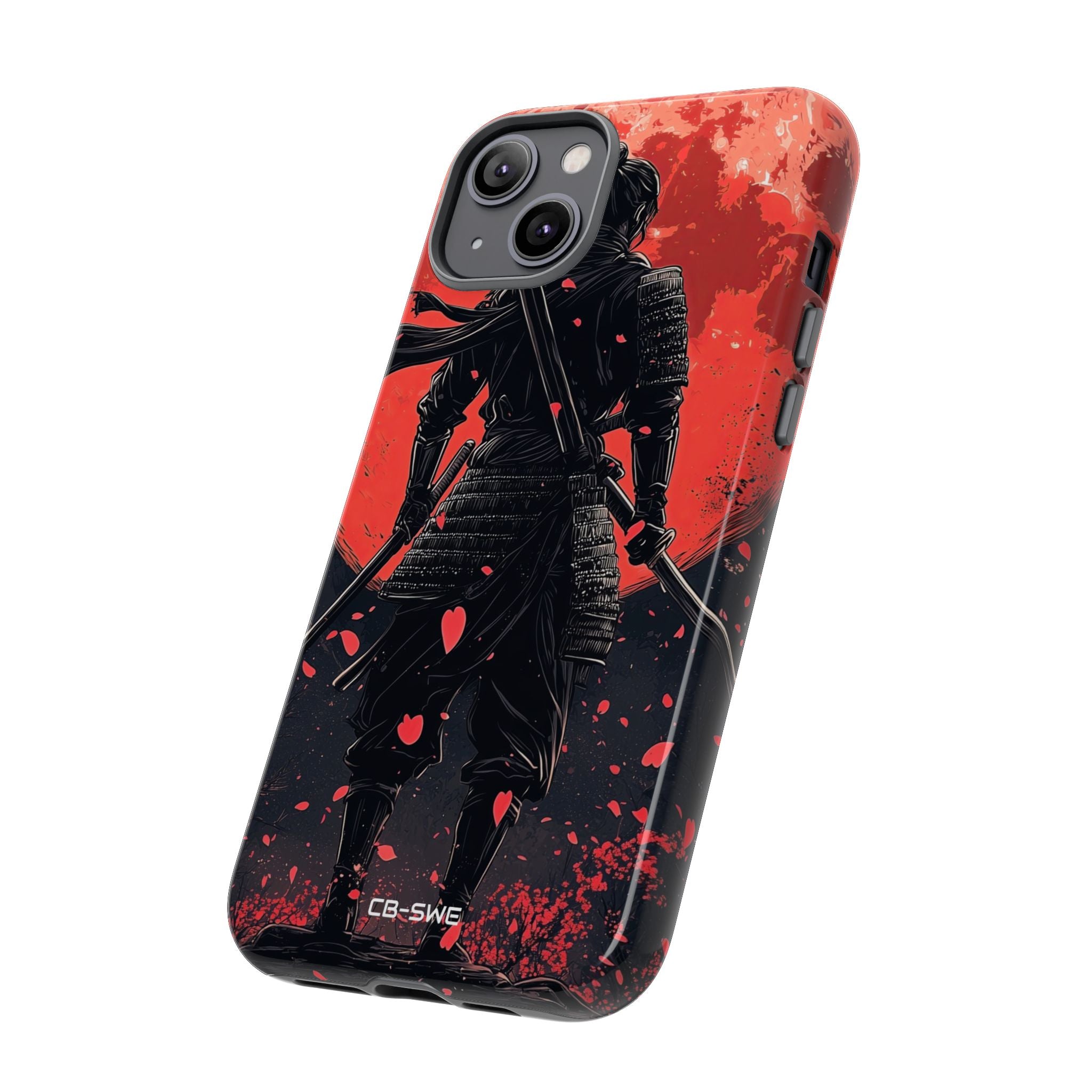 Ninja Faces Moon - iPhone Case