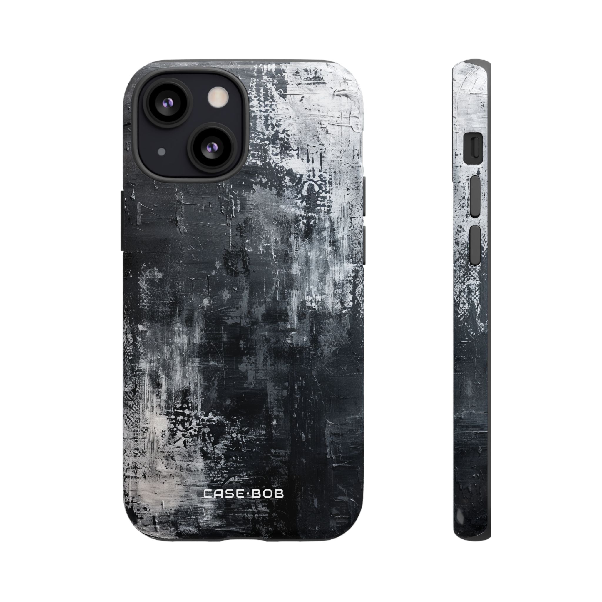 Textured Blackscape iPhone 13 Mini Case - Tough