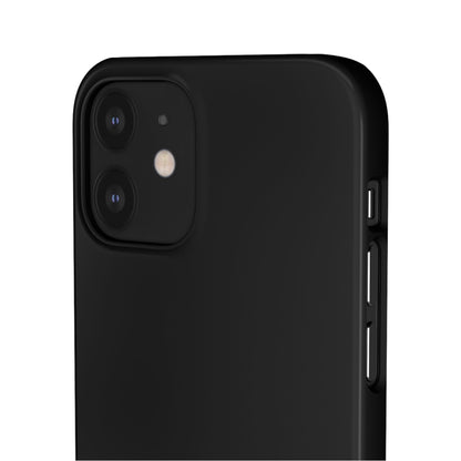 Black iPhone 12 - Slim Phone Case