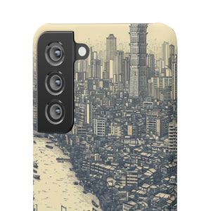 Nostalgic Metropolis | Slim Phone Case for Samsung