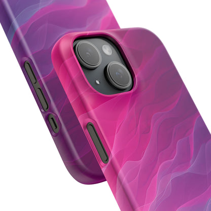 Gradient Oceanflow Waves iPhone 15 - Slim Phone Case