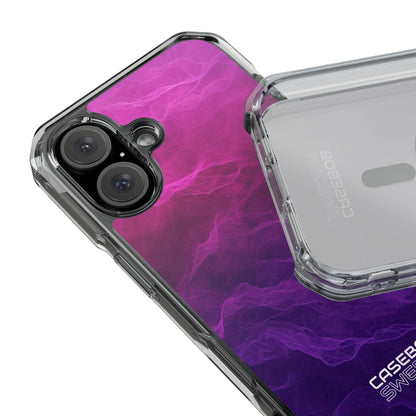 Violet Dream Currents iPhone 16 - Impact Clear+
