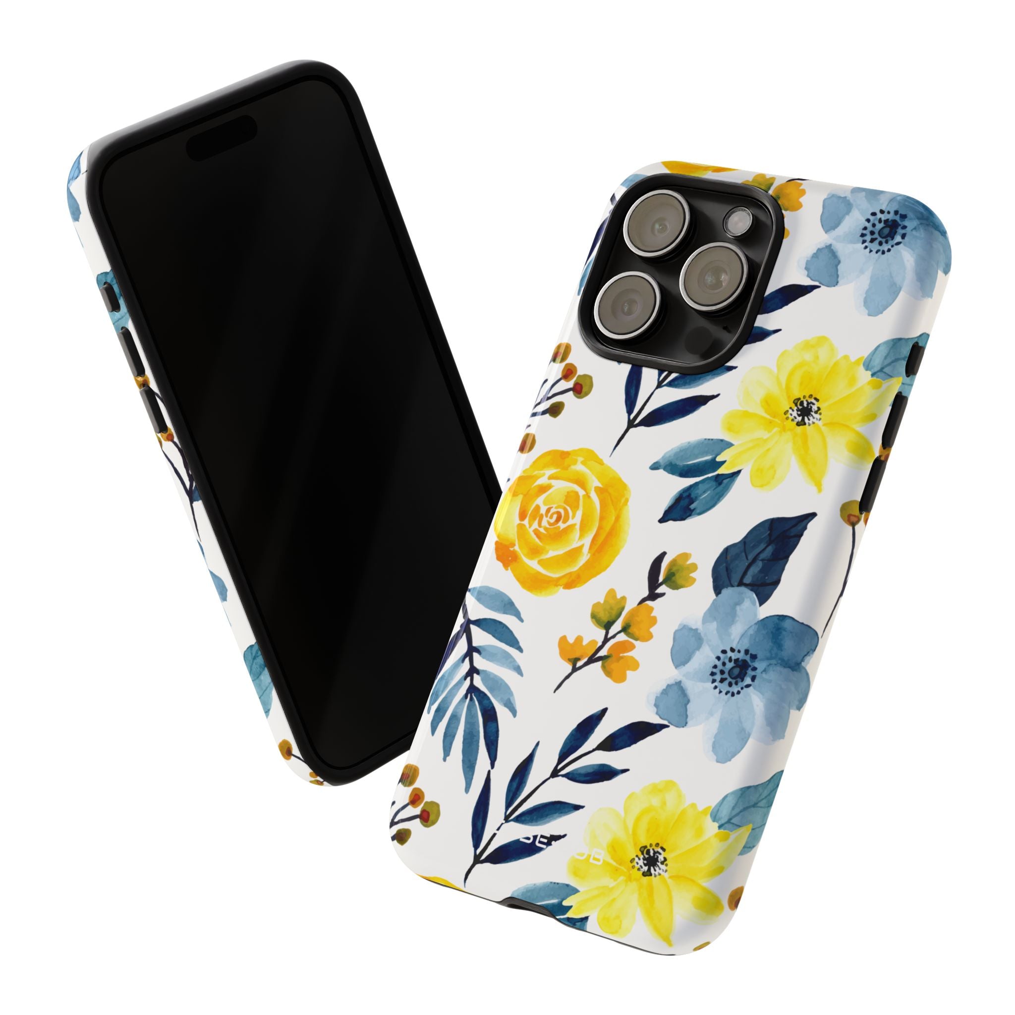 Golden Bloom iPhone 15 Pro Max Case - Tough