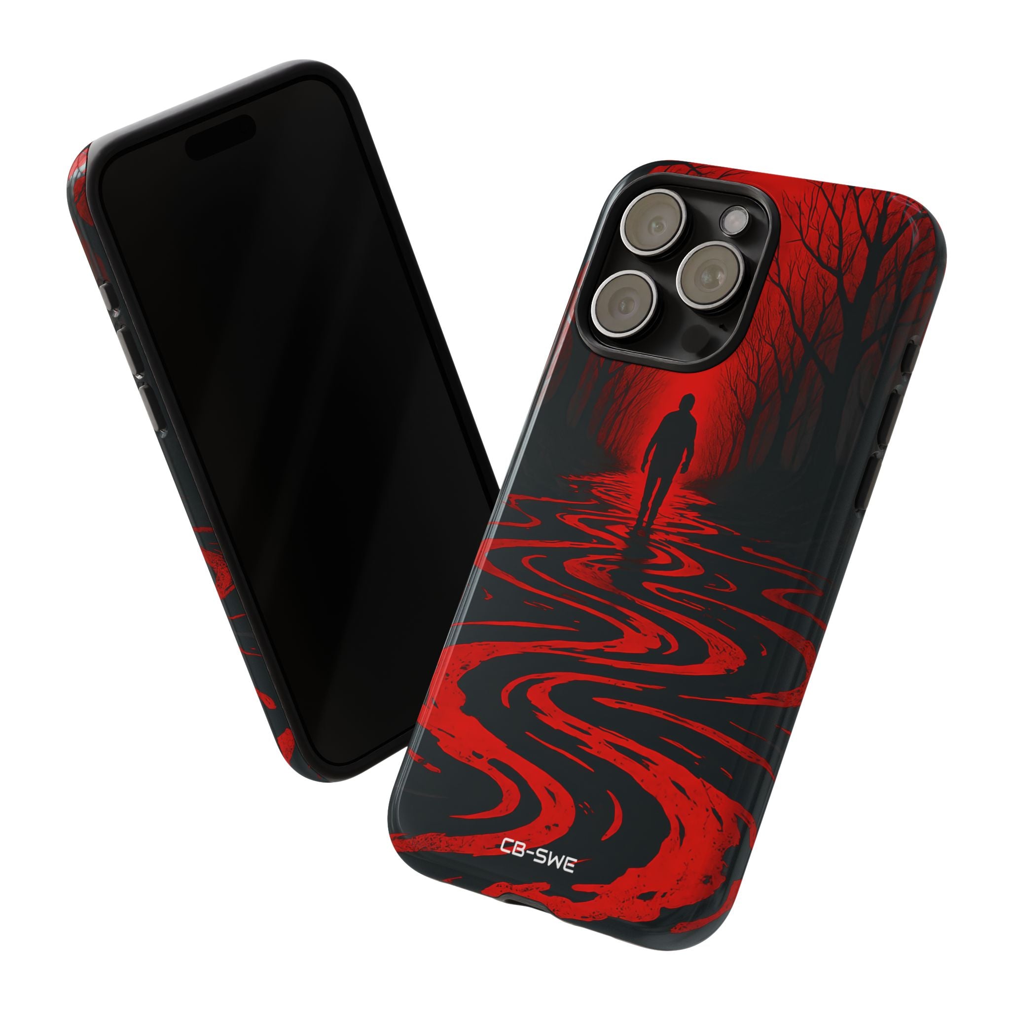 Red Path Mystery - iPhone Case