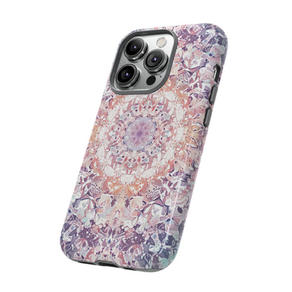 Symmetric Mandala Harmony - Protective Phone Case