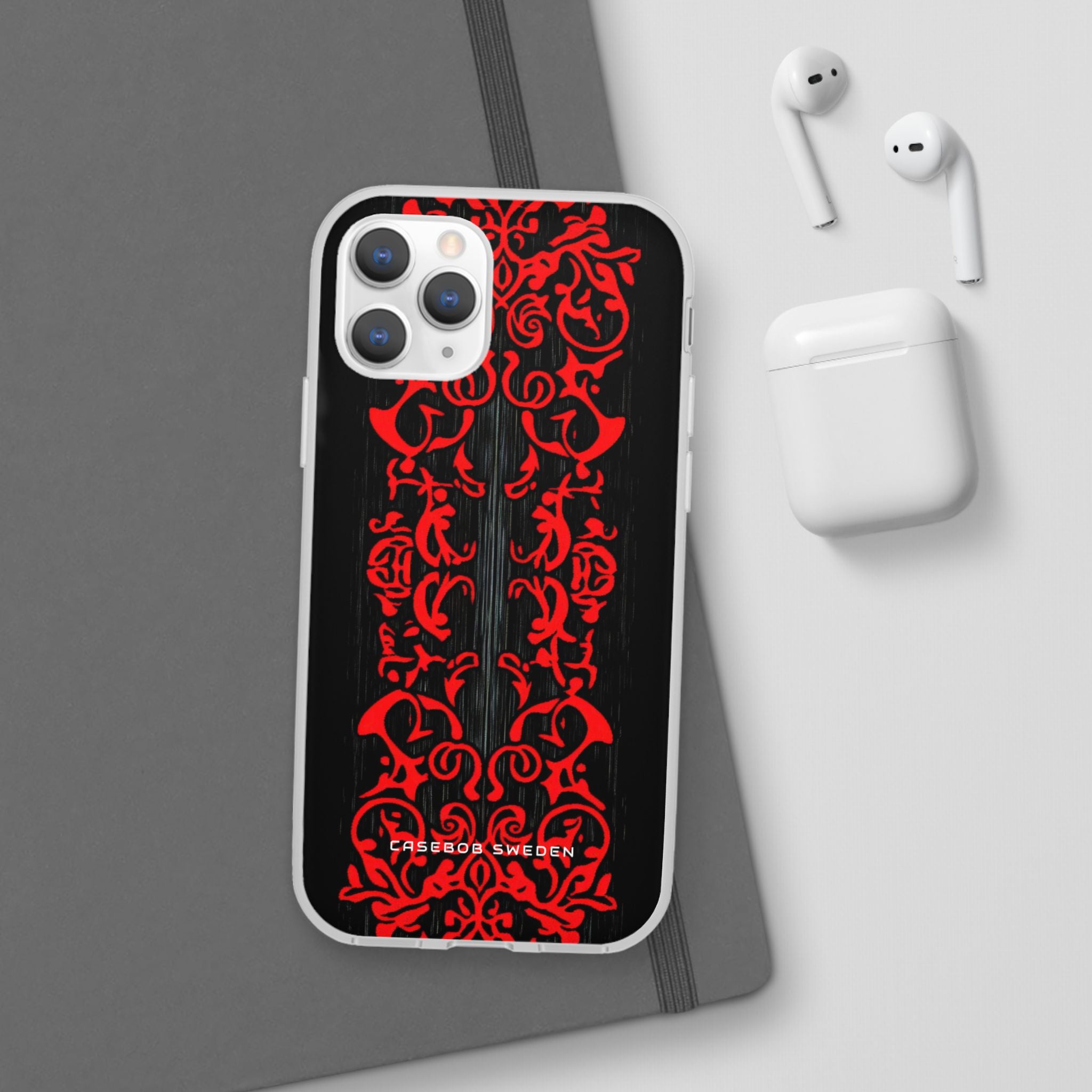 Gothic Crimson Symmetry iPhone 11 - Flexi Phone Case