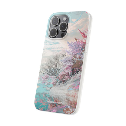 Spring Dreamscape - Flexi iPhone 15 Phone Case