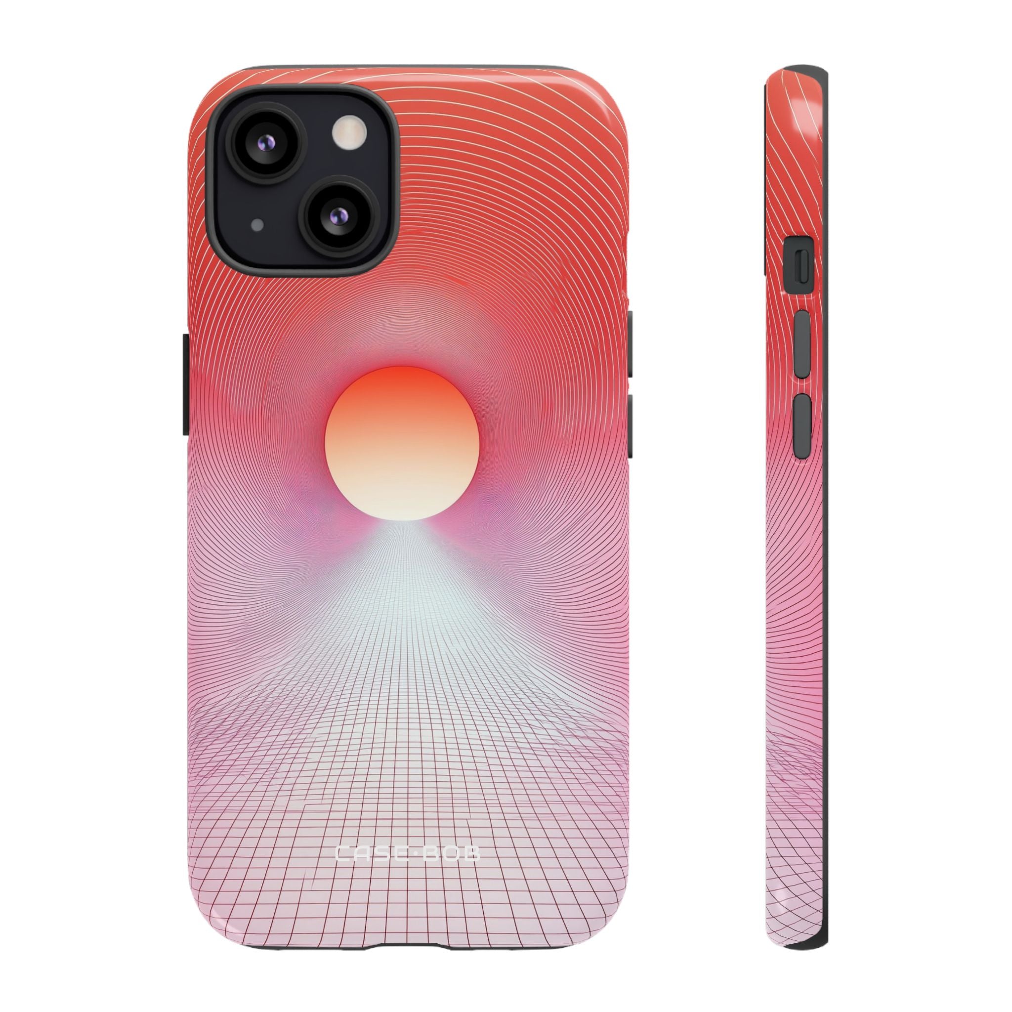 Orange Portal iPhone 13 Case - Tough