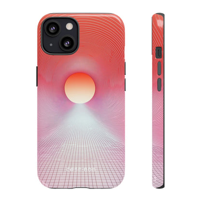Orange Portal iPhone 13 Case - Tough