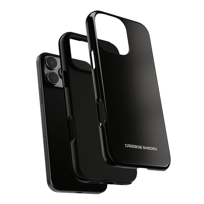 Black - Tough iPhone 16 Phone Case