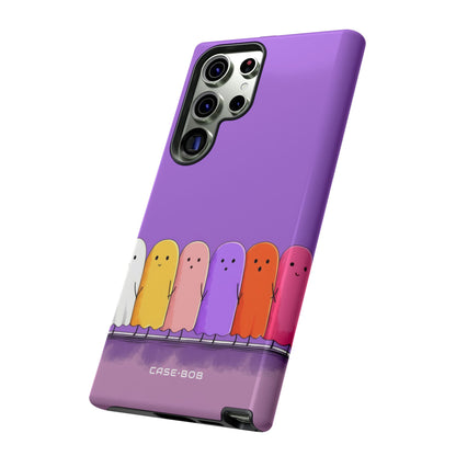 Colorful Ghosts Samsung S23 Ultra Case - Tough