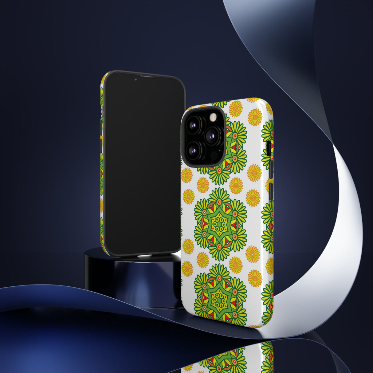 Lime Mandela - Protective Phone Case