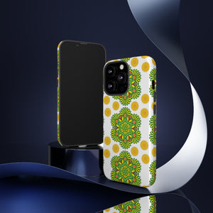 Lime Mandela - Protective Phone Case