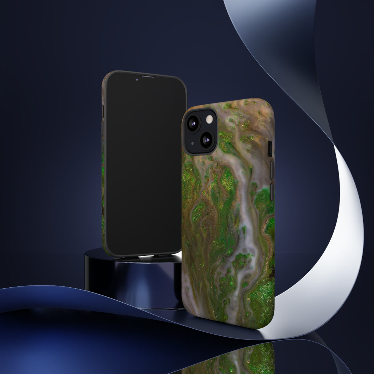 Smaragd Ink Art - Protective Phone Case