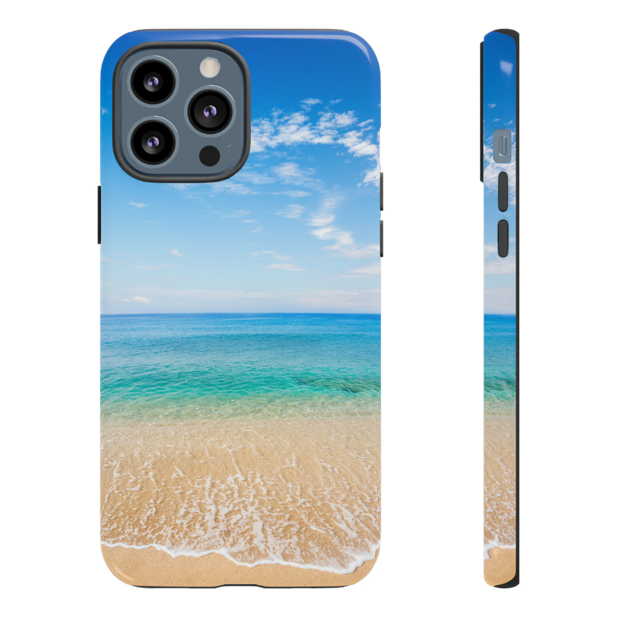 Tropical Beach - Protective Phone Case