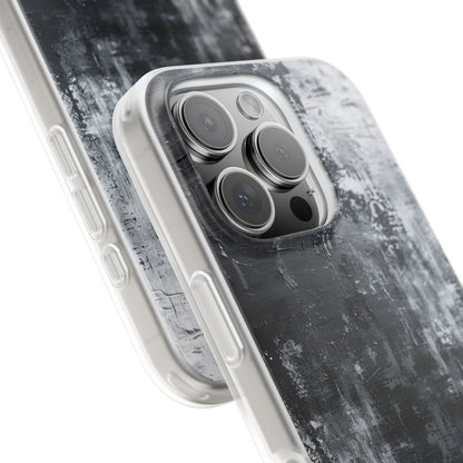 Textured Blackscape iPhone 16 Pro Case - Soft