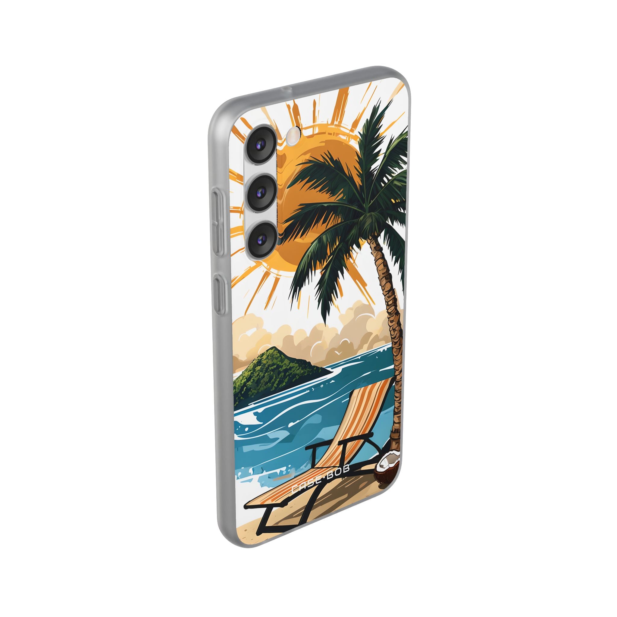 Sunny Palm Breeze Samsung S23 Plus Case - Soft
