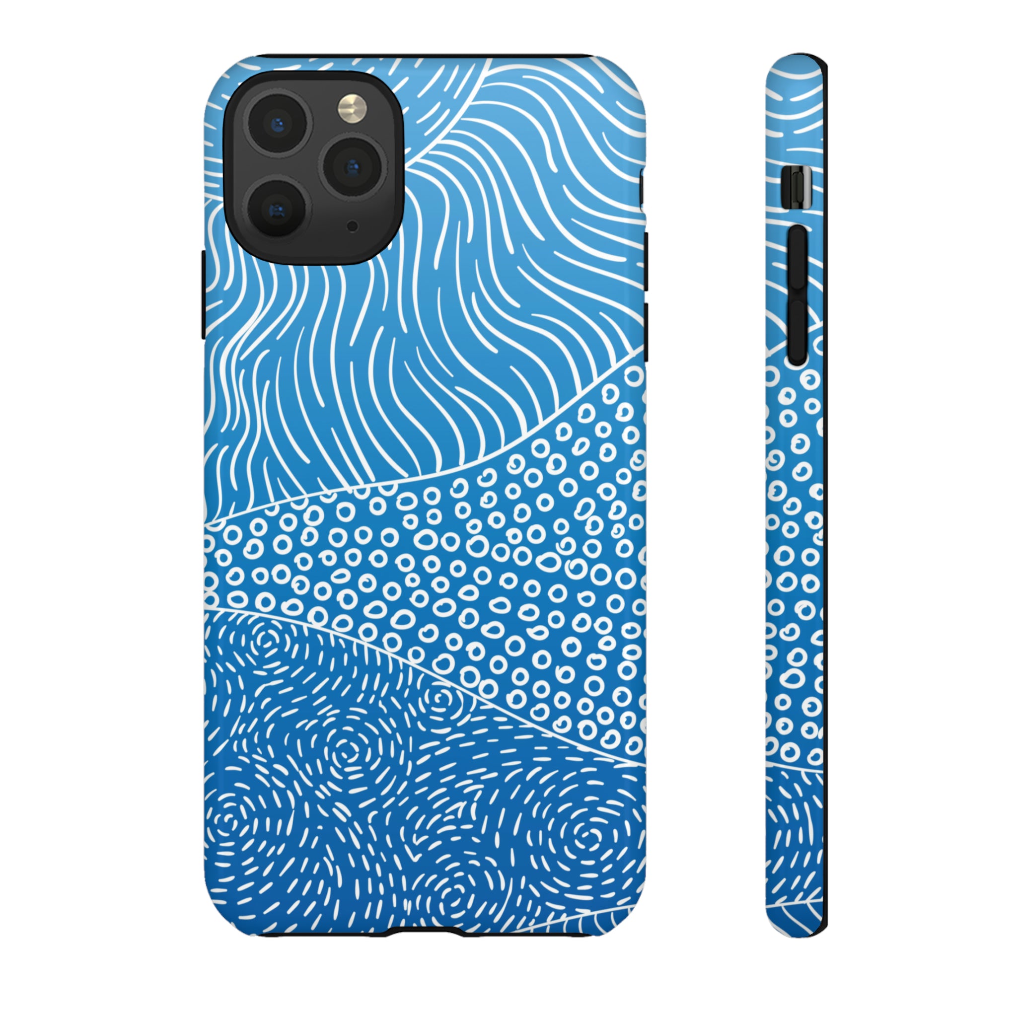 Abstract Landscape Hills - Protective Phone Case